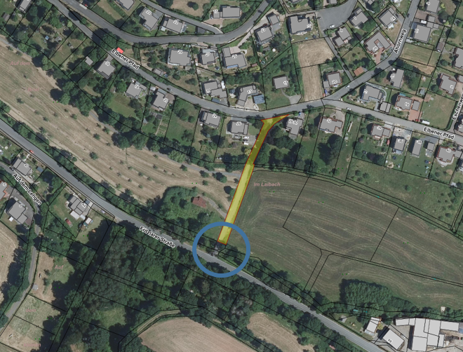 Sperrung an der Elbebrücke