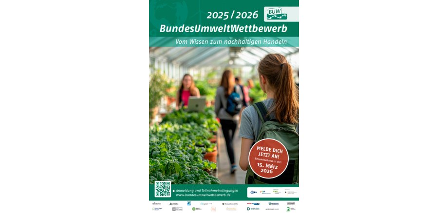 Flyer BundesUmweltWettbewerb