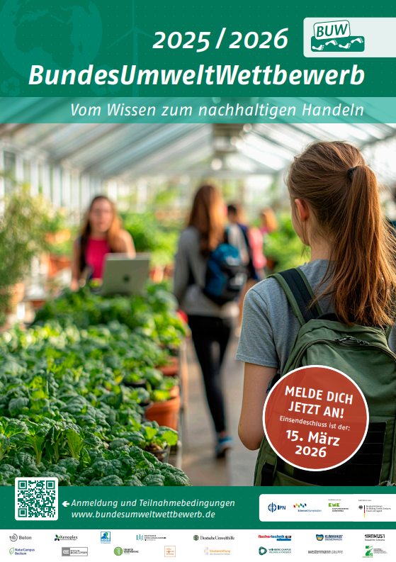 Flyer BundesUmweltWettbewerb