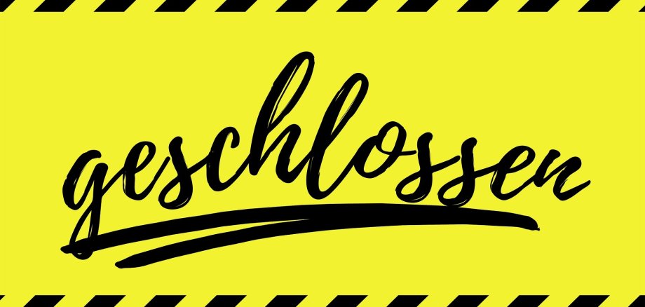 geschlossen