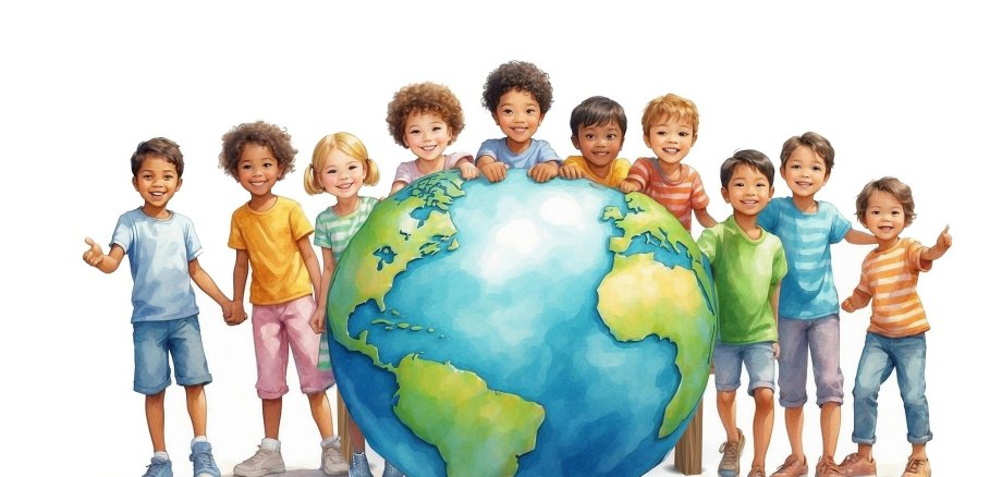 Kinder Welt Erde
