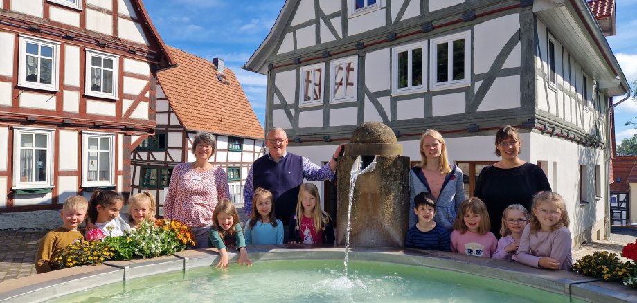 Vorschulaktion Kita Elbenberg Rathaus