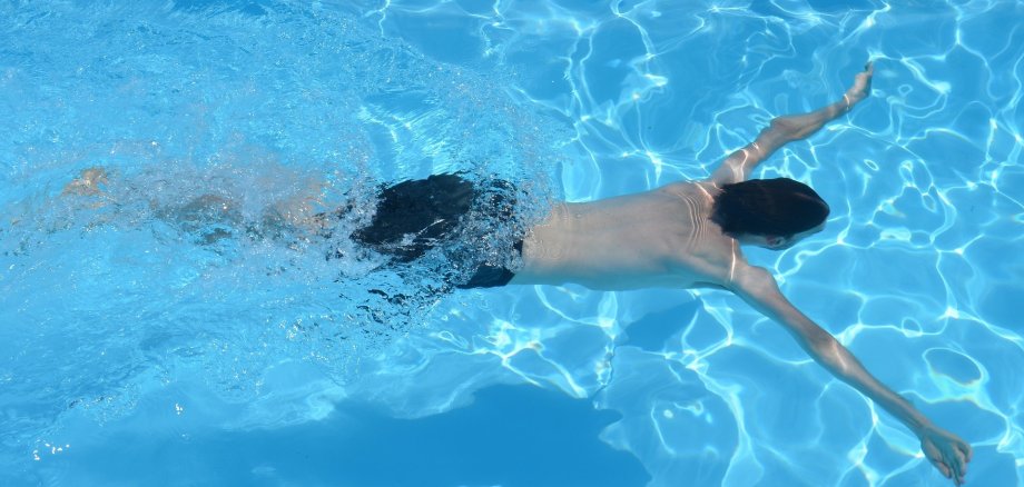Wasser Person Schwimmer 
