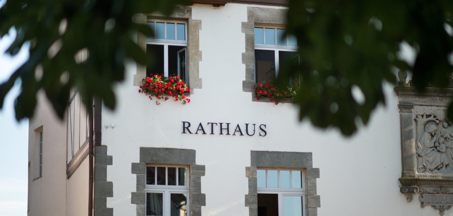 Rathaus von der Vorderseite