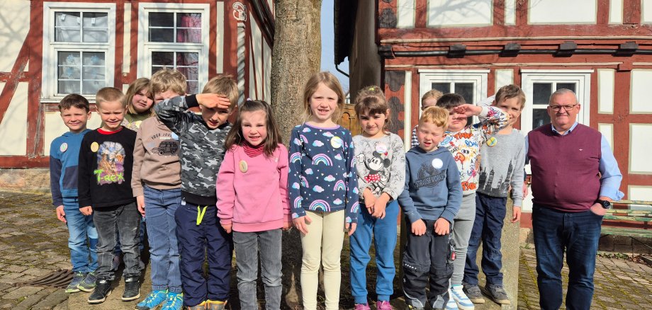 Vorschulkinder 2025 Kindertagesstätte Elbenberg